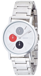 DKNY Biały/Stal Ø38 mm NY2146