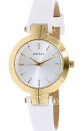 DKNY Dress Biały/Skóra Ø28 mm NY2353
