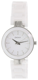 DKNY Dress Biały/Czeramiczna Ø28 mm NY2354