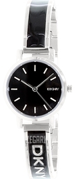 DKNY Bangle Czarny/Stal Ø24 mm NY2357