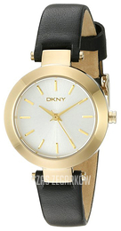 DKNY Dress Srebrny/Skóra Ø28 mm NY2413