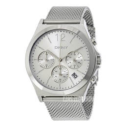 DKNY Chronograph Srebrny/Stal Ø38 mm NY2484