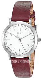 DKNY Biały/Skóra Ø28 mm NY2515