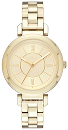 DKNY Dress Żółte złoto/Stal w odcieniu złota Ø34 mm NY2583