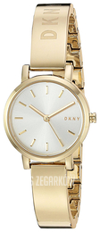 DKNY Dress Biały/Stal w odcieniu złota Ø24 mm NY2619