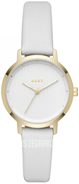 DKNY The Modernist Biały/Skóra Ø32 mm NY2677