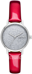 DKNY The Modernist Srebrny/Skóra Ø32 mm NY2776