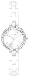 DKNY City Link Srebrny/Czeramiczna Ø26 mm NY2915