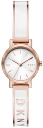 DKNY Soho Biały/Stal Ø24 mm NY2960