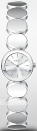 DKNY City Link Srebrny/Stal Ø22 mm NY2984