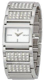 DKNY Crystal Biały/Stal NY4545