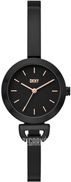DKNY Uptown D Czarny/Stal Ø28 mm NY6634