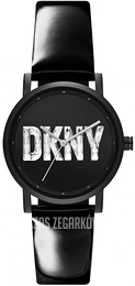 DKNY Soho Czarny/Skóra Ø34 mm NY6635