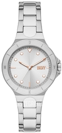 DKNY Chambers Biały/Stal Ø34 mm NY6641