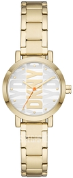 DKNY Soho Srebrny/Pozlacana Ø28 mm NY6647