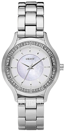 DKNY Crystal Purpurowy/Stal Ø32 mm NY8134