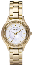 DKNY Biały/Pozlacana Ø31 mm NY8135