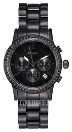 DKNY Chronograph Czarny/Aluminium Ø37 mm NY8326