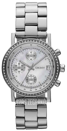 DKNY Chronograph Srebrny/Stal Ø36 mm NY8339