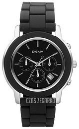 DKNY Chronograph Czarny/Plastik Ø35 mm NY8355