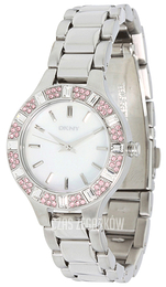 DKNY Glitz Biały/Stal Ø29 mm NY8487
