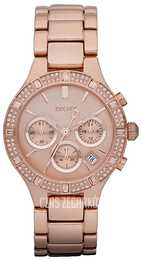 DKNY Broadway Różowe złoto/Stal w kolorze różowego złota Ø38 mm NY8508