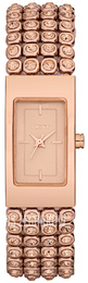DKNY Crystal Różowe złoto/Stal w kolorze różowego złota NY8560