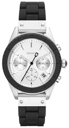 DKNY Biały/Guma Ø38 mm NY8578