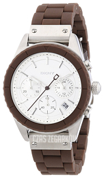 DKNY Chronograph Srebrny/Plastik Ø38 mm NY8581