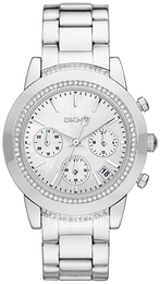 DKNY Chronograph Srebrny/Stal Ø38 mm NY8587