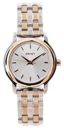 DKNY Dress Srebrny/Stal w kolorze różowego złota Ø30 mm NY8601