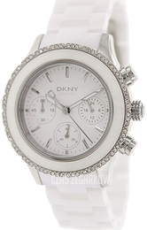 DKNY Biały/Czeramiczna Ø42 mm NY8672