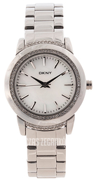 DKNY Glitz Biały/Stal Ø35 mm NY8673