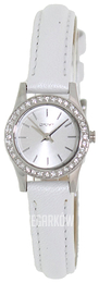 DKNY Crystal Srebrny/Skóra Ø21 mm NY8694