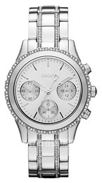 DKNY Chronograph Srebrny/Stal Ø38 mm NY8706