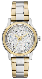 DKNY Glitz Srebrny/Stal Ø38 mm NY8777