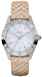 DKNY Nolita Biały/Skóra Ø31 mm NY8789