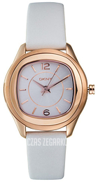 DKNY Dress Srebrny/Skóra Ø36 mm NY8808