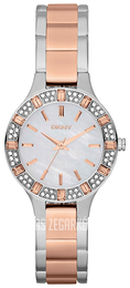 DKNY Glitz Biały/Stal Ø31 mm NY8812