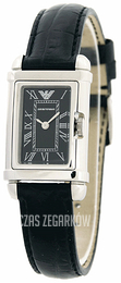 Emporio Armani Classic Czarny/Skóra AR0258