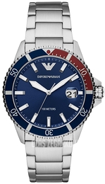 Emporio Armani World Explorer Niebieski/Stal Ø42 mm AR11339