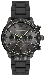 Emporio Armani Mario Szary/Guma Ø43 mm AR11410