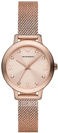 Emporio Armani Cleo Różowe złoto/Stal w kolorze różowego złota Ø32 mm AR11512