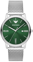Emporio Armani Minimalist Zielony/Stal Ø42 mm AR11578
