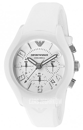 Emporio Armani Classic Biały/Guma Ø43 mm AR1431