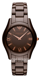 Emporio Armani Super Slim Brązowy/Czeramiczna Ø35 mm AR1445