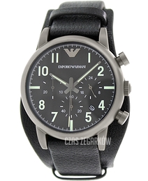 Emporio Armani Classic Czarny/Skóra Ø40 mm AR1830