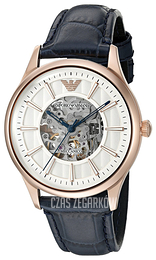 Emporio Armani Beta Srebrny/Skóra Ø43 mm AR1947