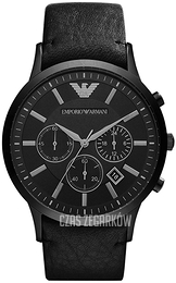 Emporio Armani Sportivo Czarny/Skóra Ø46 mm AR2461