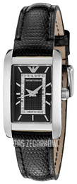Emporio Armani Classic Czarny/Skóra AR3173